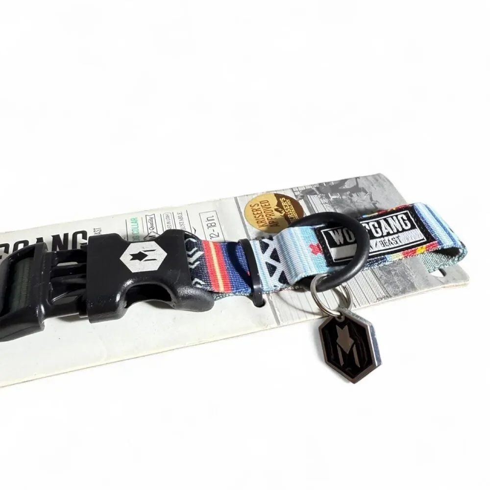 Wolfgang USA The True North dog collar NEW with tags 12 to 18 inch neck size